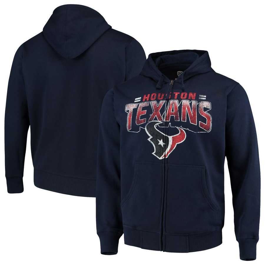 Men's Houston Texans G III Sports by Carl Banks Perfect Season Full Zip Hoodie Navy,We sell and wholesale Men's Houston Texans G III Sports by Carl Banks Perfect Season Full Zip Hoodie Navy on line form chian!